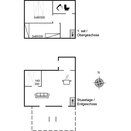 شقة Reija - 2-3km From The Sea By Interhome